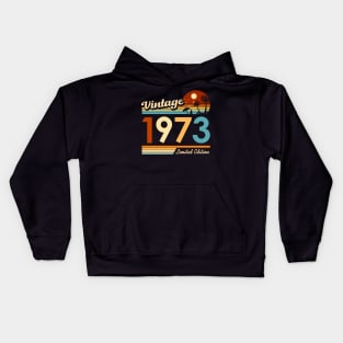 1973 Vintage - Birthday gift Kids Hoodie